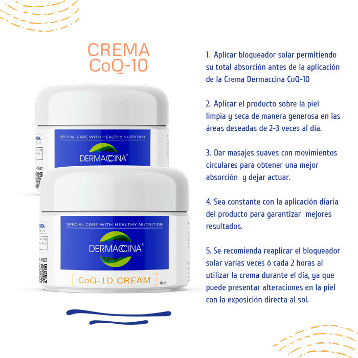 Manual de uso Dermaccina CoQ-10 pagina 1