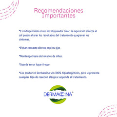 Seguir las recomendaciones puede darte una mejor experiencia con el producto Dermaccina Vitiligo 43%Off